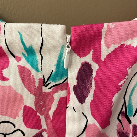 Ann Klein Pink Floral Dress - Picture 3 of 9